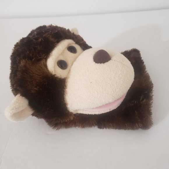 Aurora Monkey Hand Puppet 9" - Picture 2 of 9